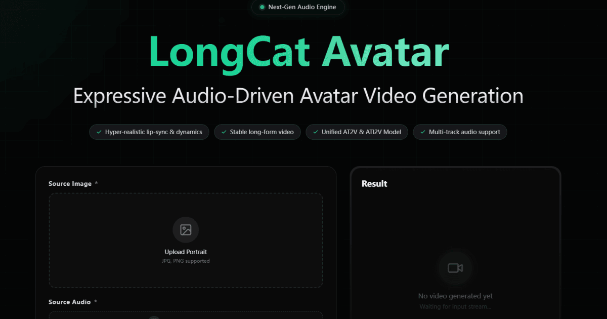 LongCat Avatar - Product Image