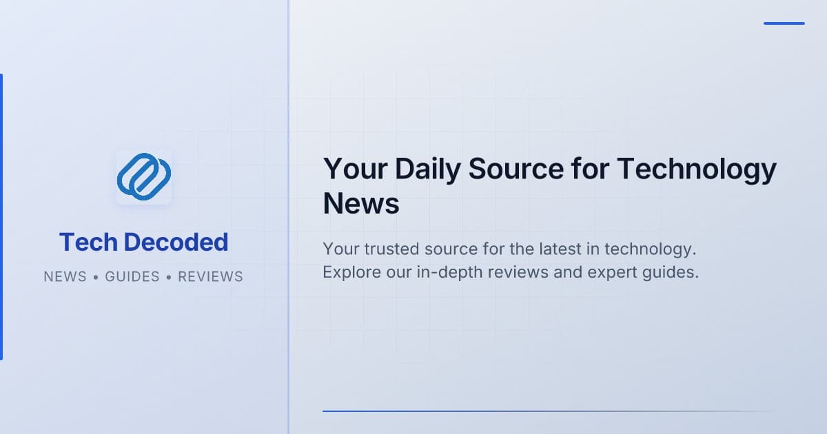 Tech Decoded - Product Image