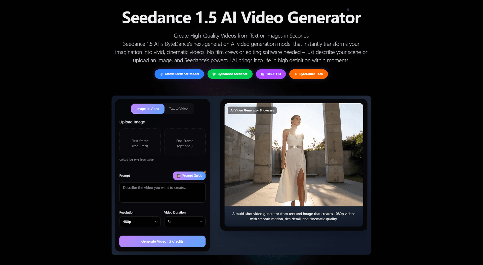 Seedance 1.5 - Product Image