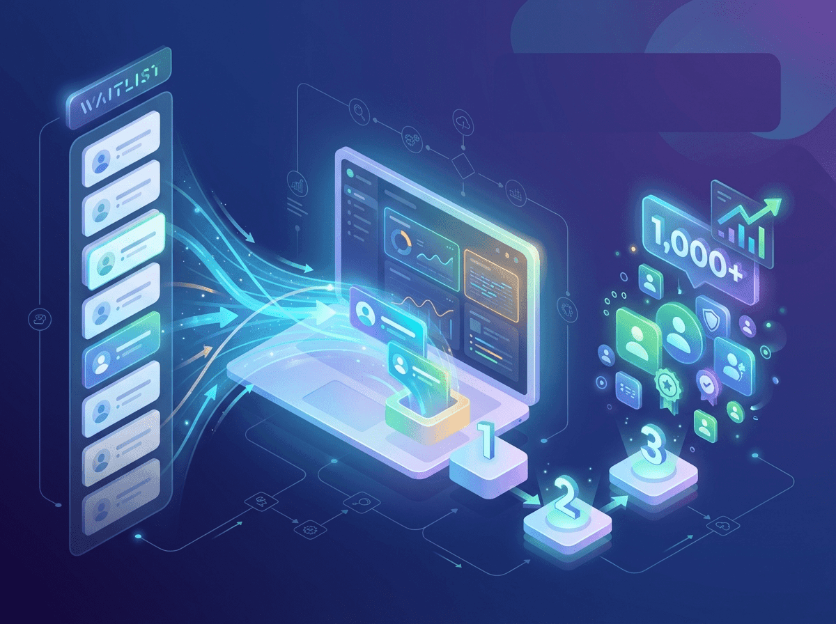 The 2025 Tech Startup Launch Playbook: From Waitlist to 1,000 Users