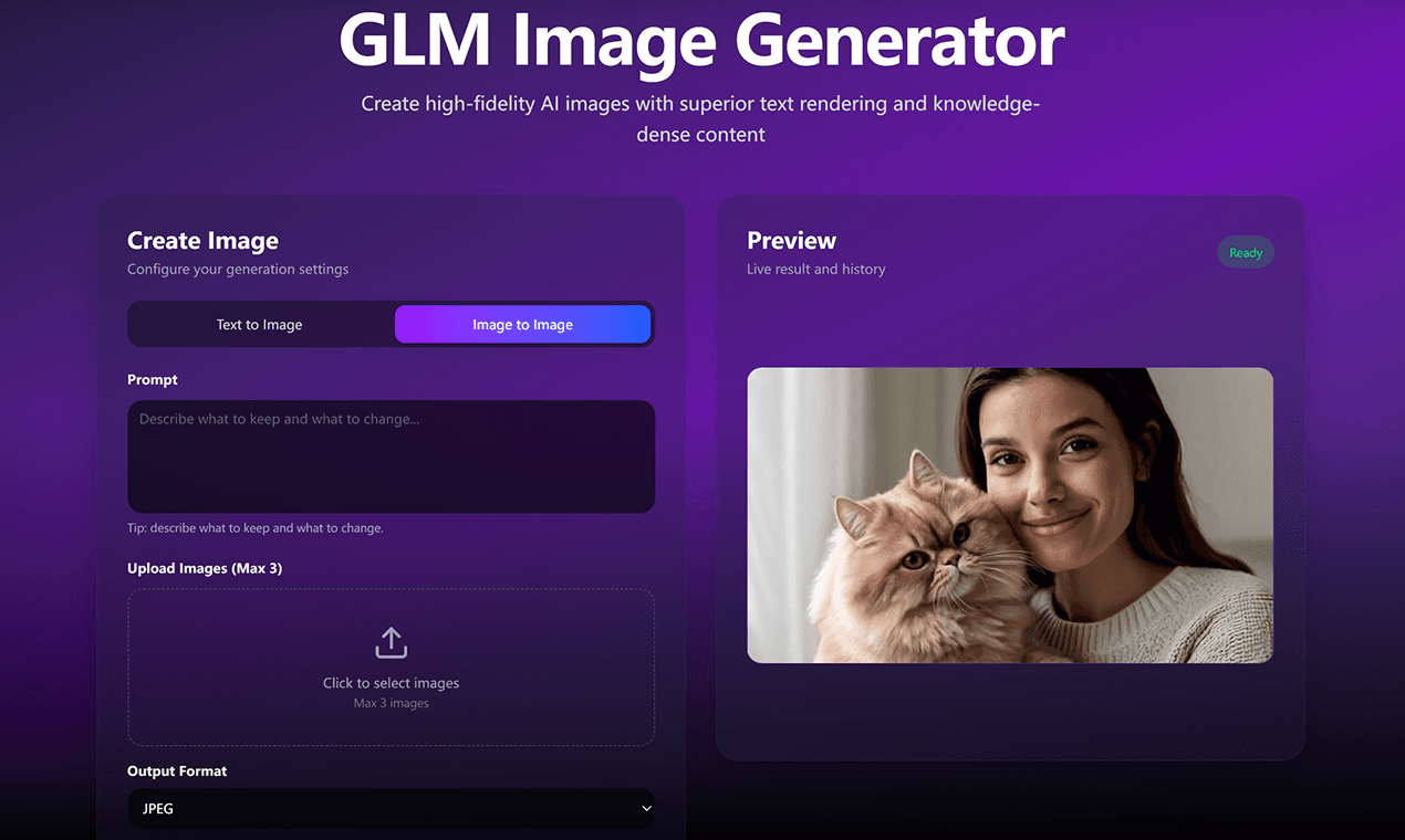 GLM Image - Product Image