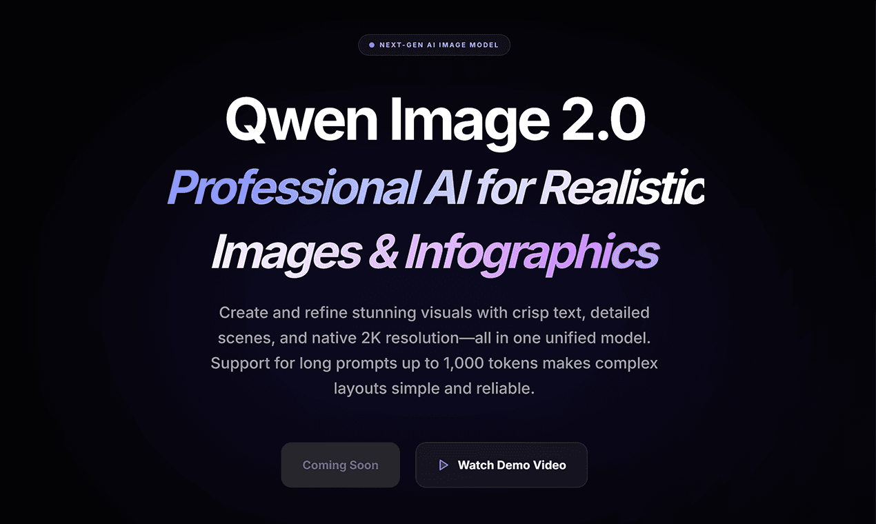 Qwen Image 2 - Product Image