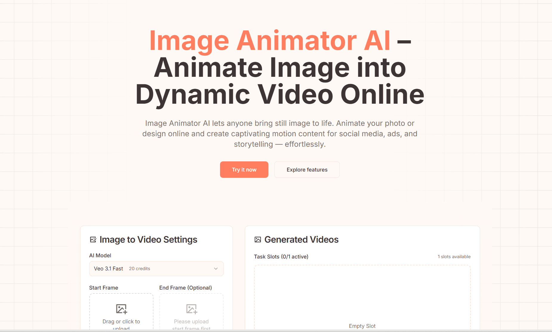 Image Animator AI - Product Image