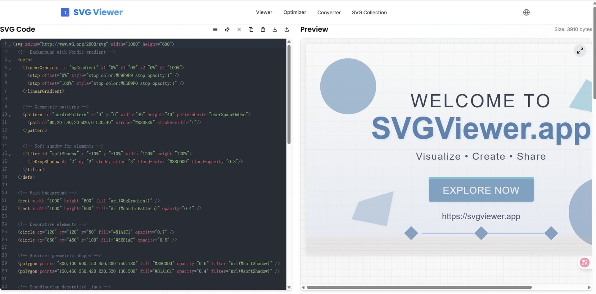 SVG View - Product Image