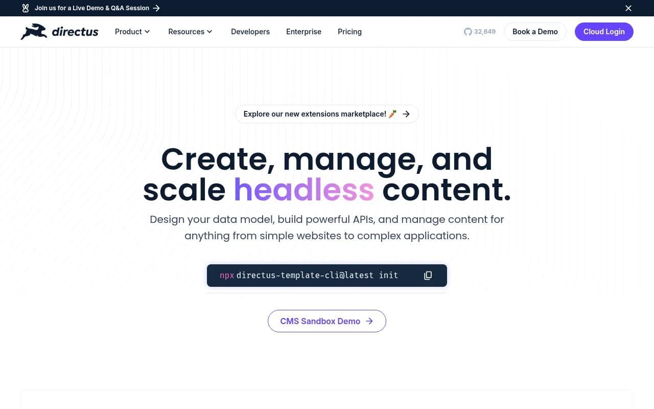 Directus - Product Image