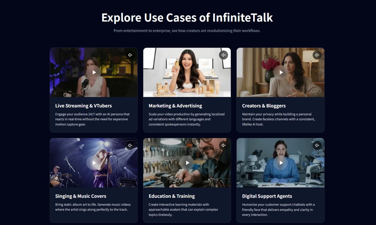 InfiniteTalk - Product Image