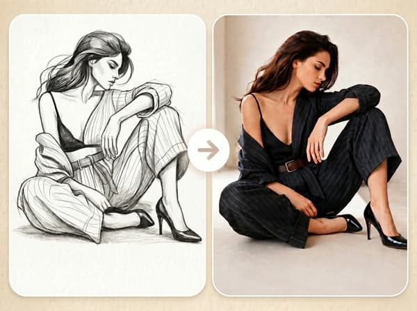 Fast Image AI Sketch to Image logo