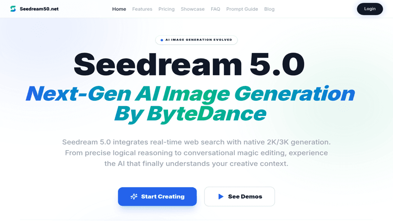 Seedream 5.0 AI Image Generator logo