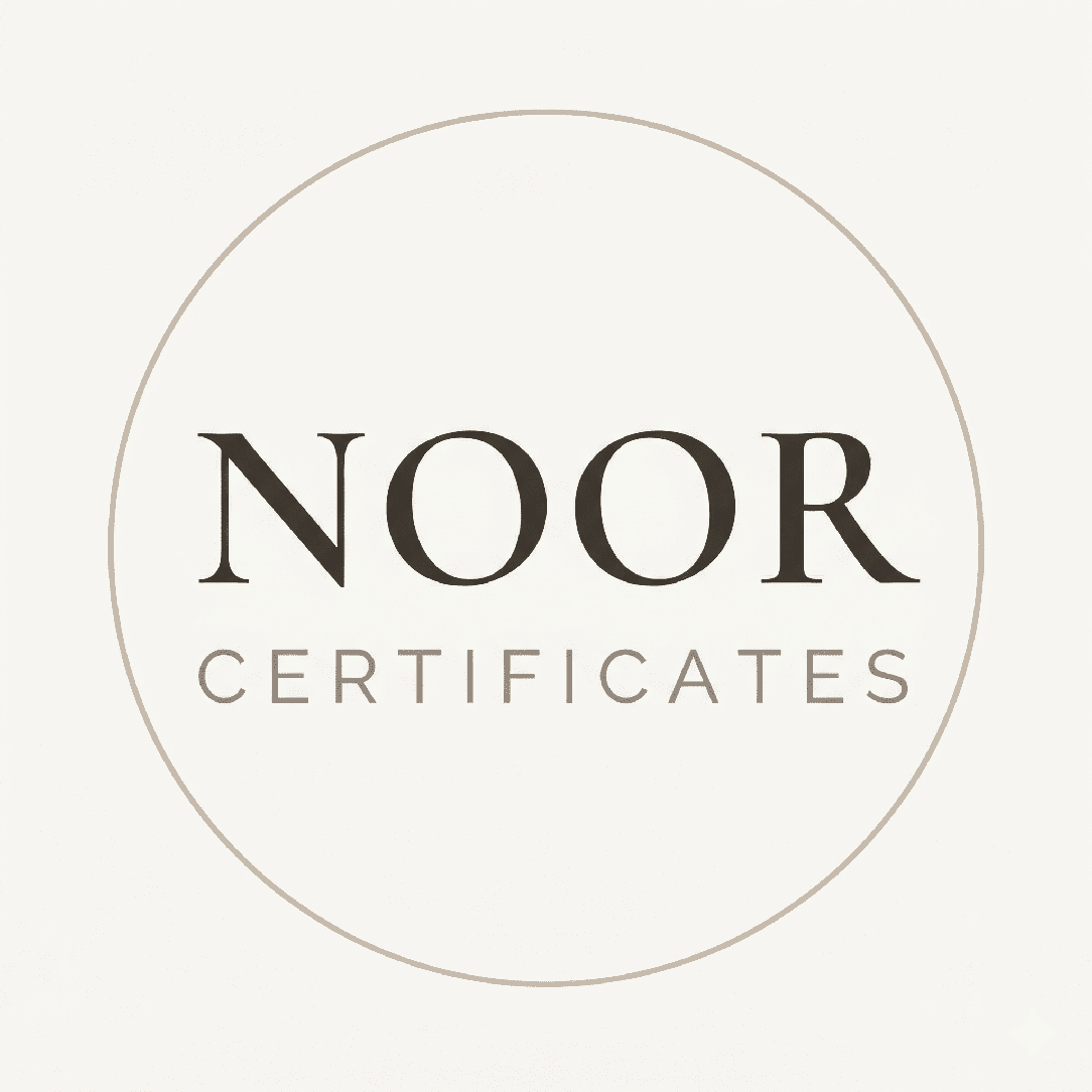 Noor Certificates logo