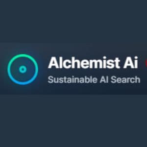 Alchemist Ai - Sustainable AI Search logo