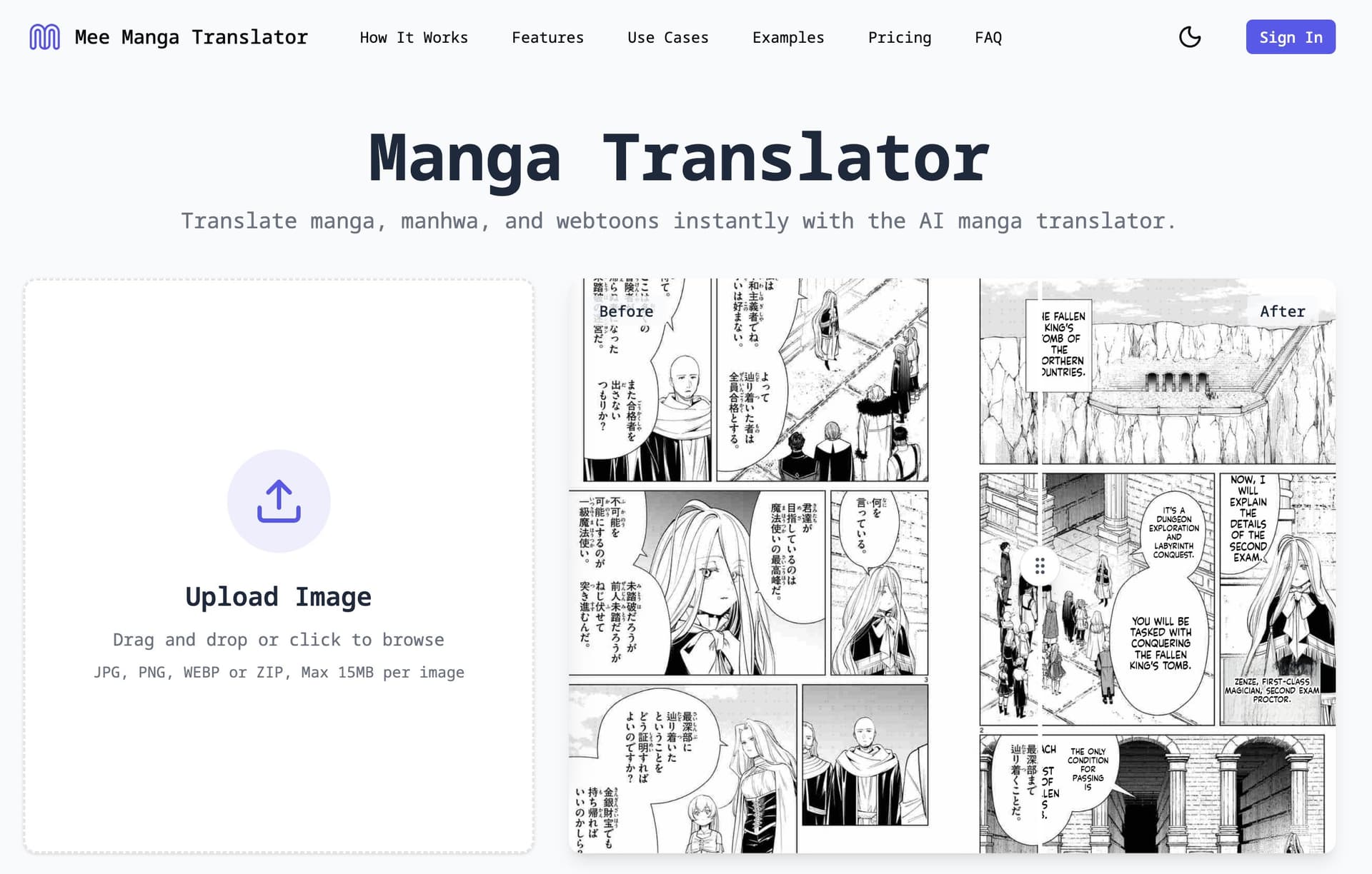 Manga Translator - Product Image