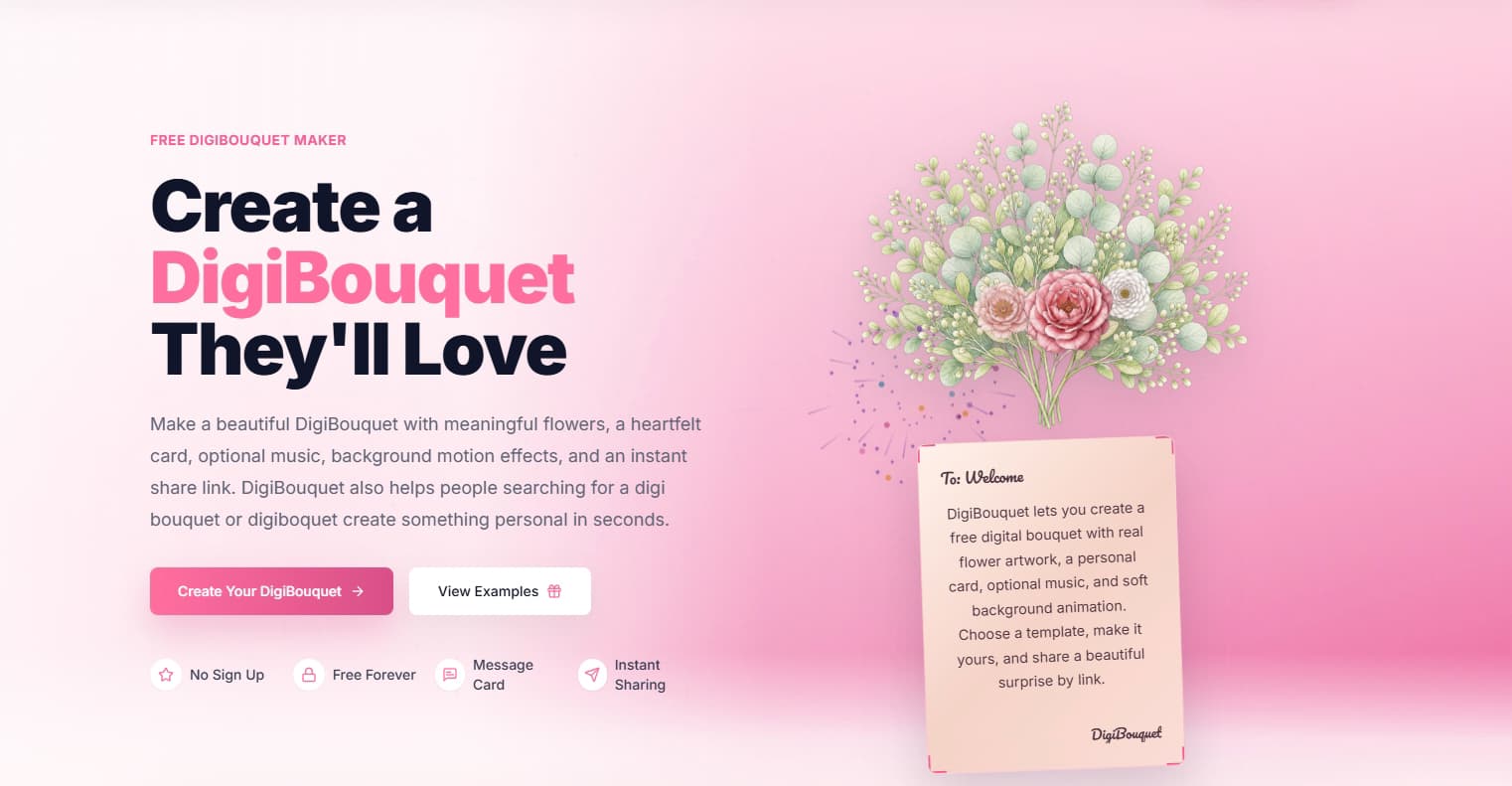 DigiBouquet - Product Image
