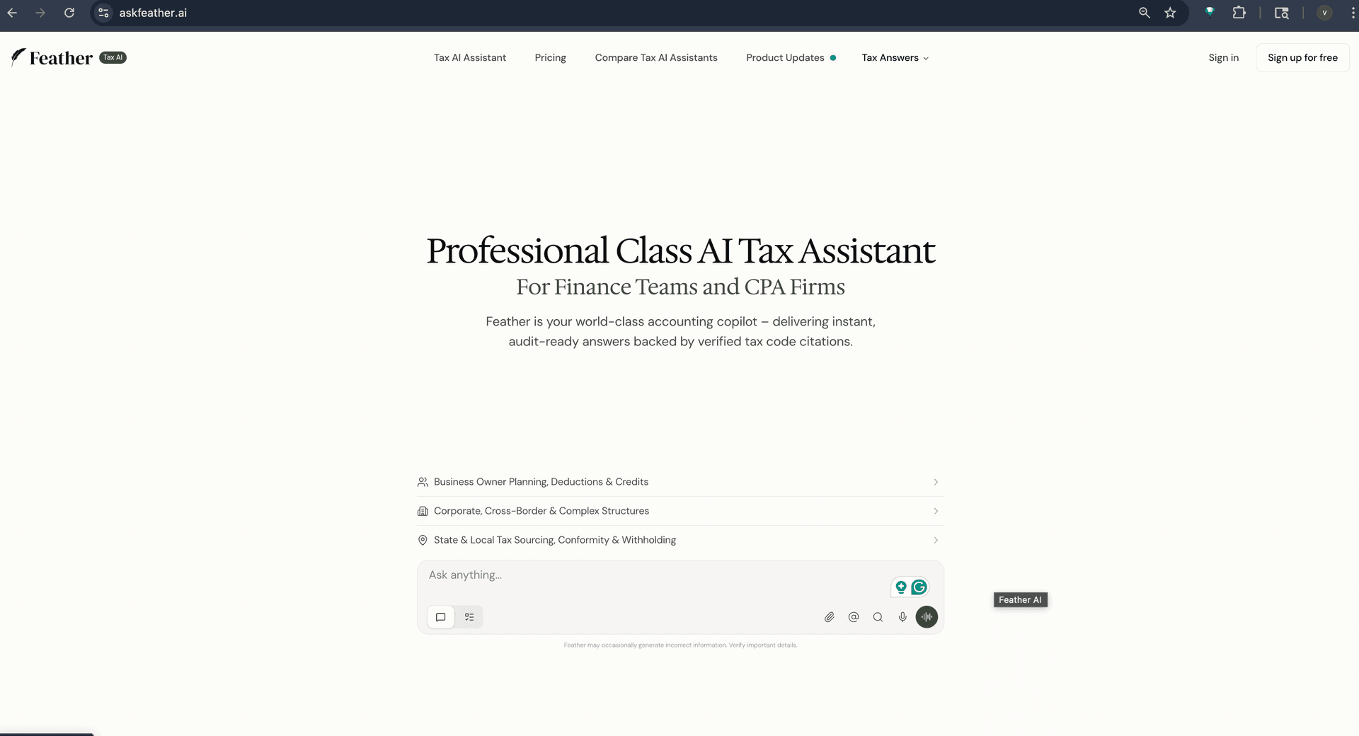 Feather AI - Product Image