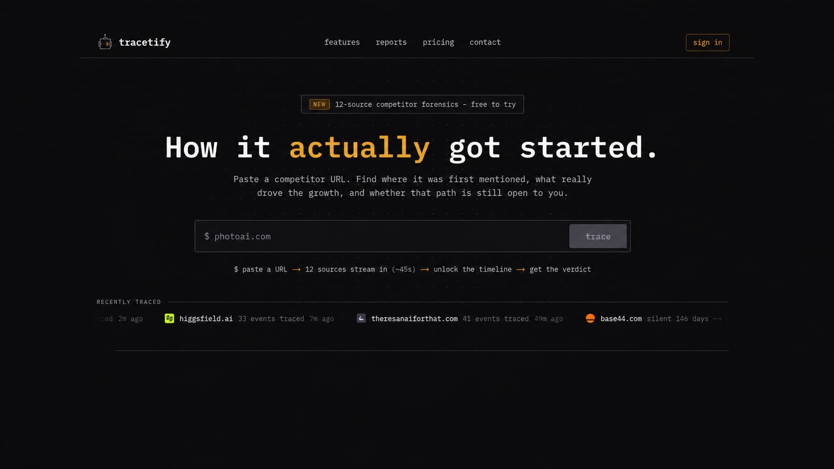 Tracetify - Product Image