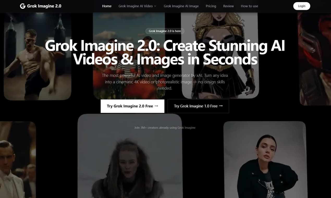 Grok Imagine 2.0 - Product Image