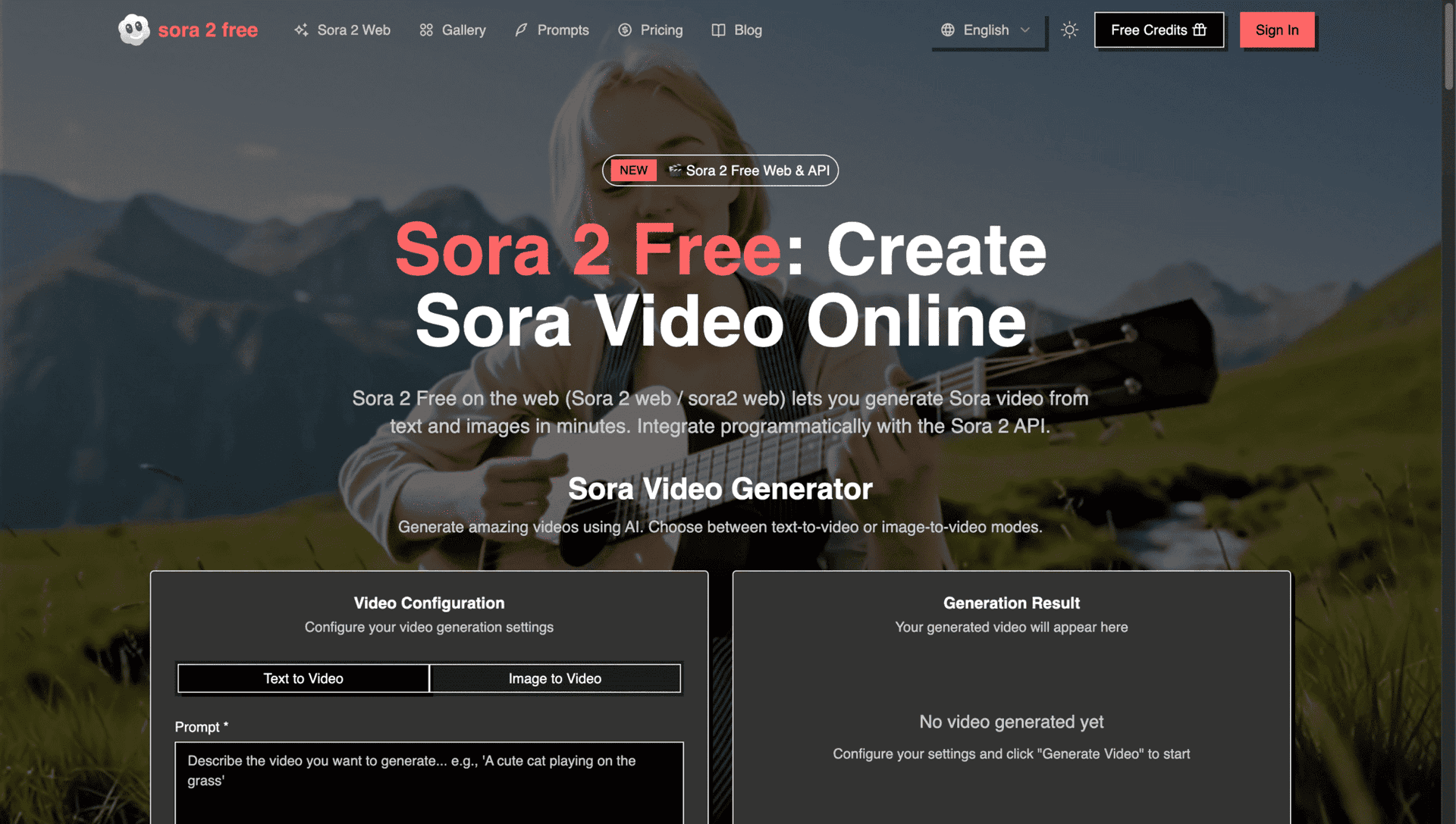 sora 2 web - Product Image