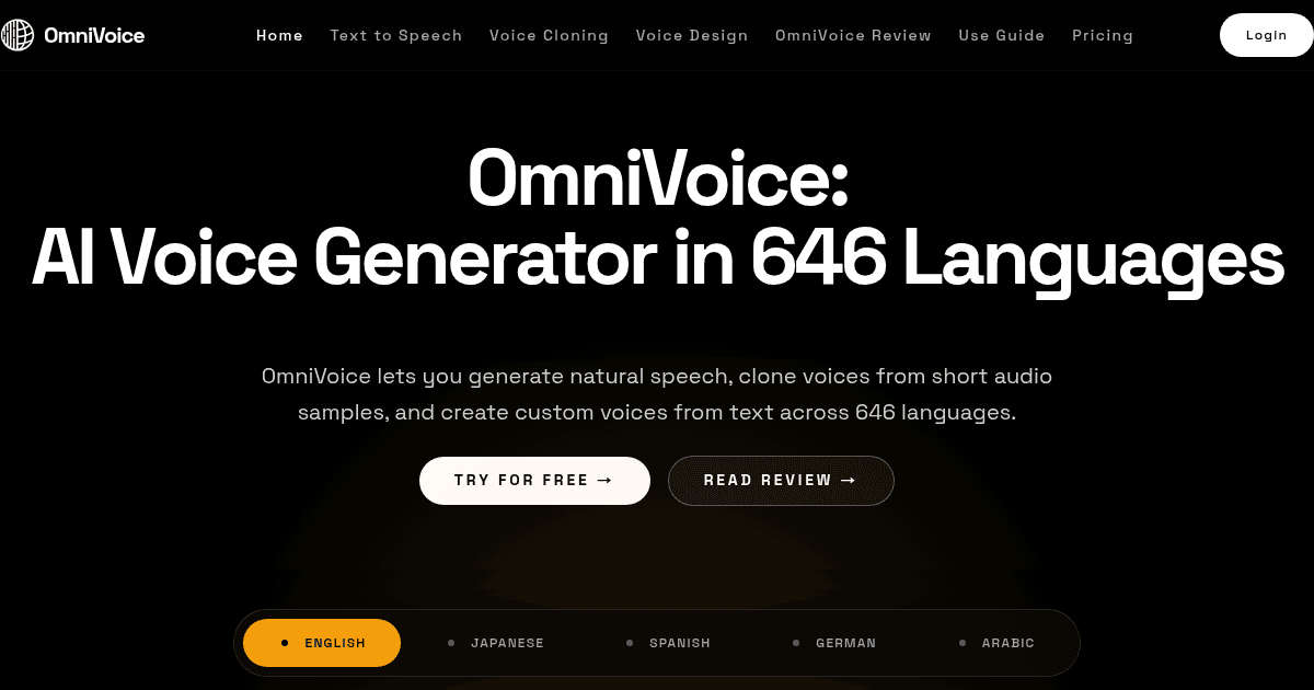 OmniVoice - Product Image