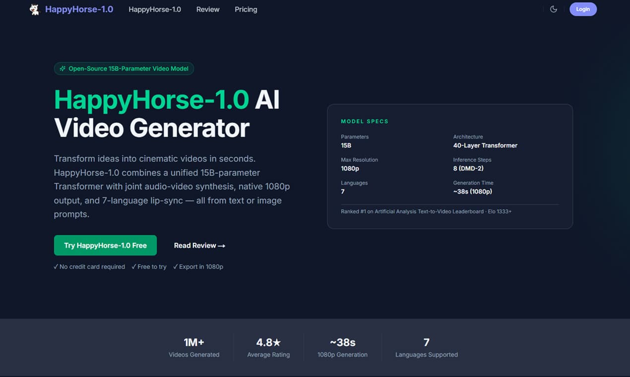 HappyHorse - Product Image