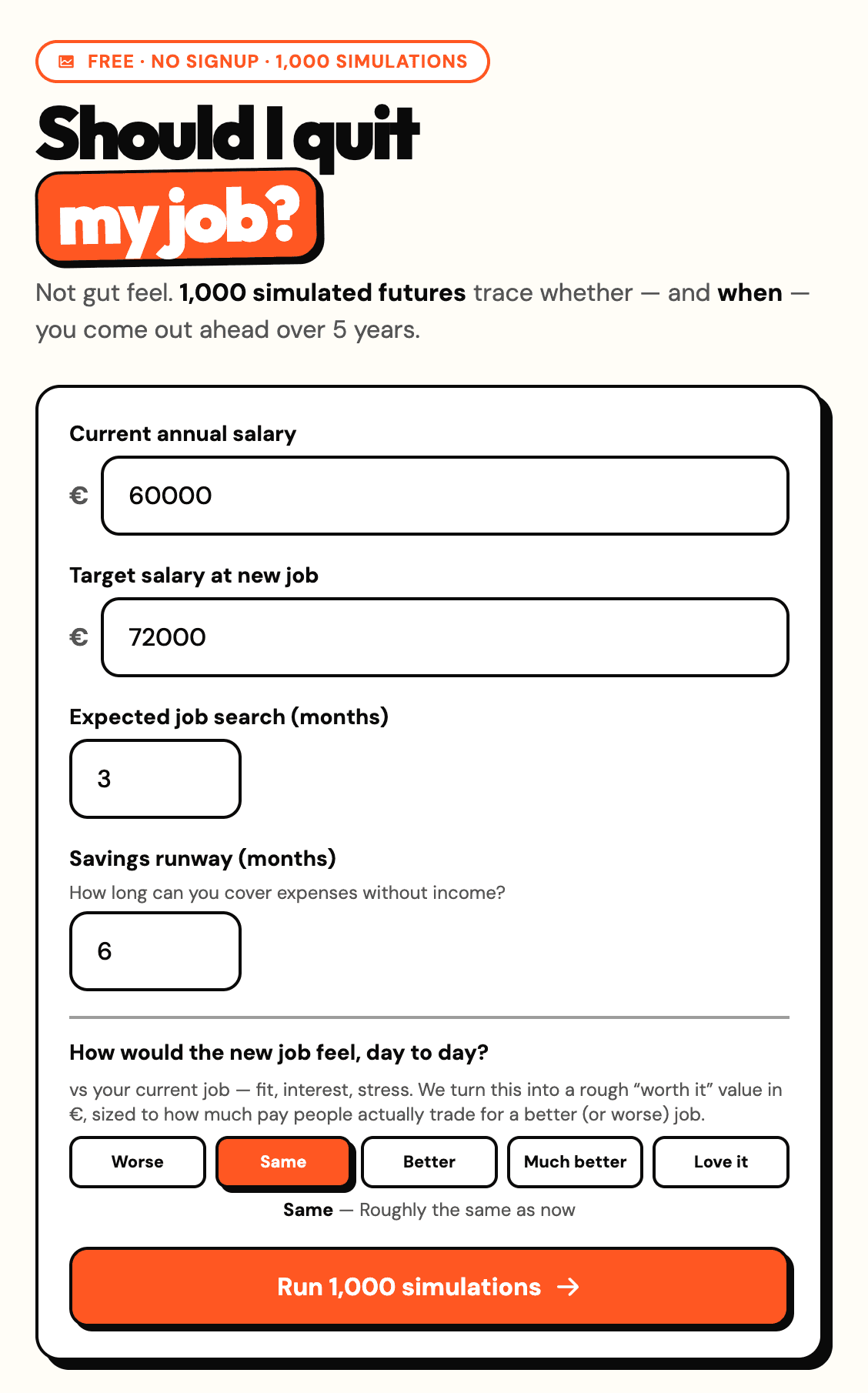 Should I Quit My Job? - Product Image