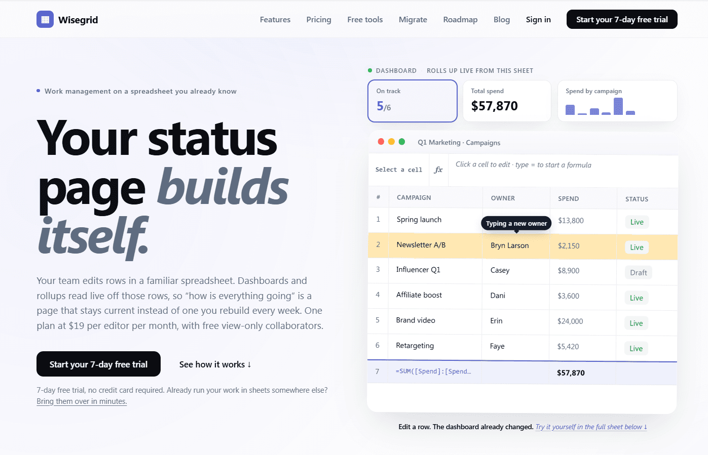 Wisegrid - Product Image