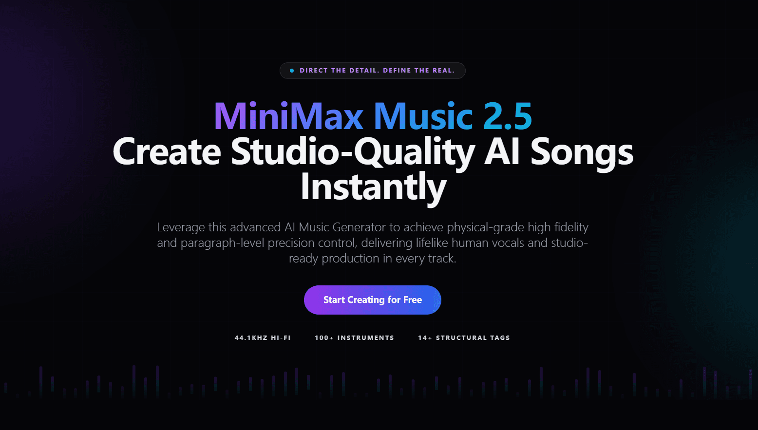 MiniMax Music 2.5 - Product Image