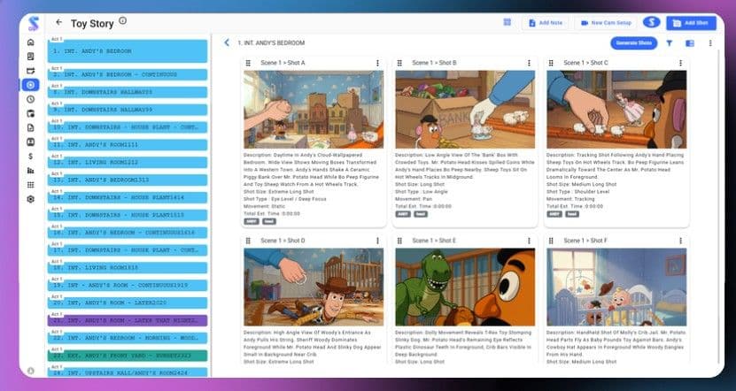 AI Storyboarding Software | Studiovity - Product Image