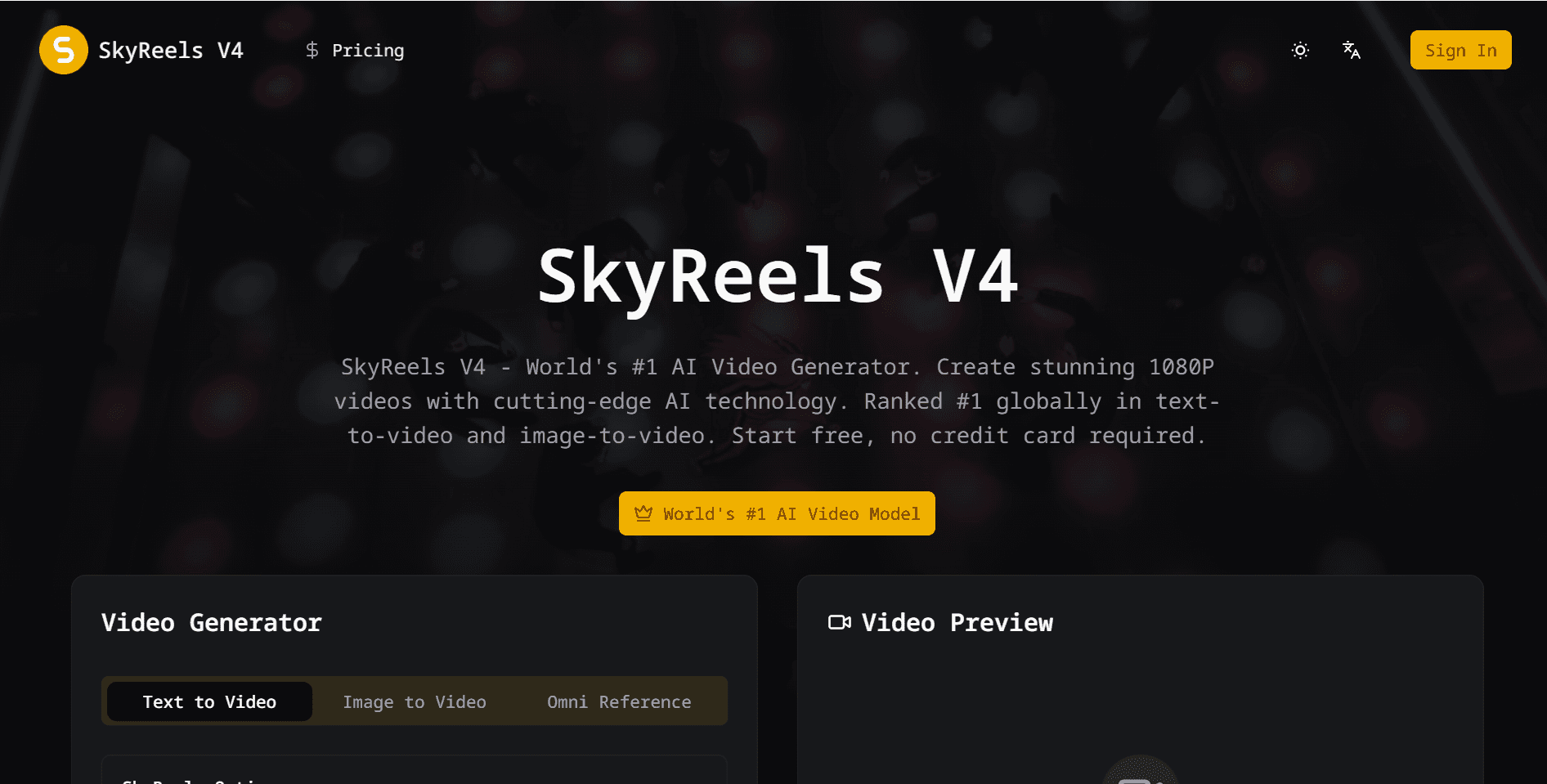 SkyReels V4 - Product Image