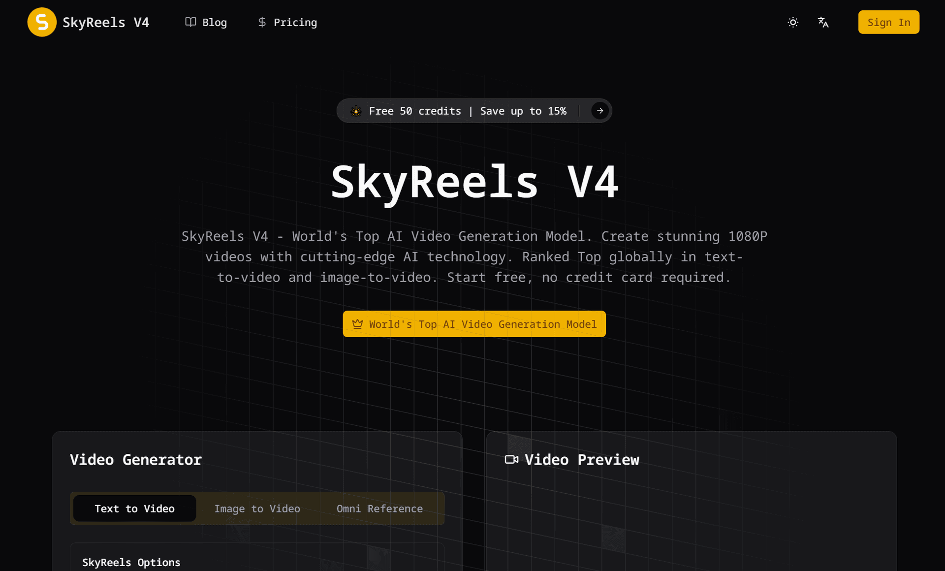 Skyreels V4 - Product Image