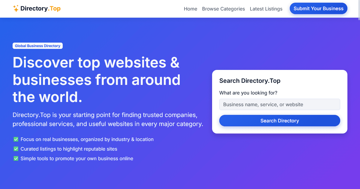 Directory.Top - Product Image