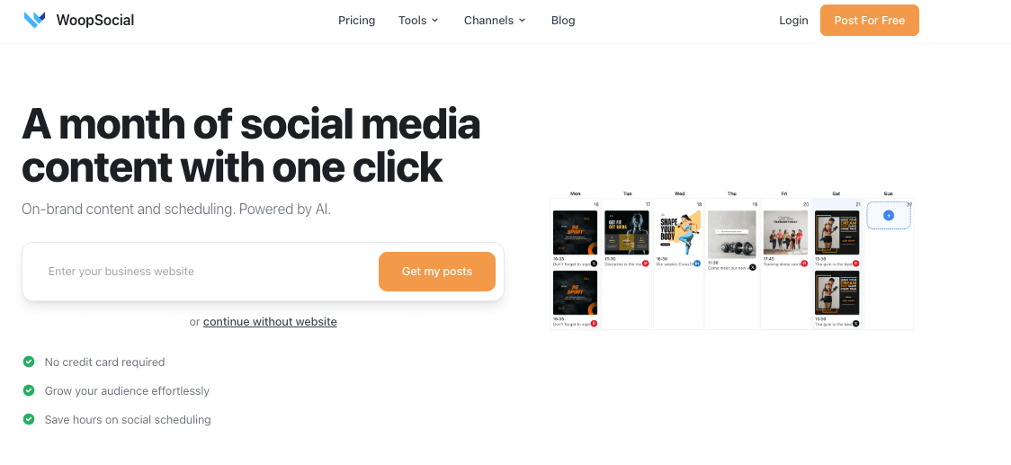 WoopSocial - Product Image