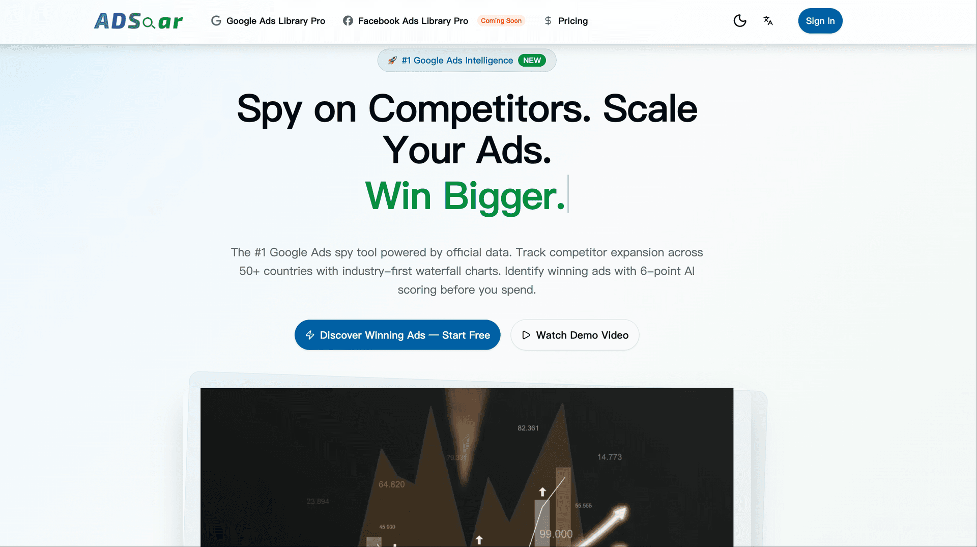 ADSoar | Google Ads Spy Tool - Product Image