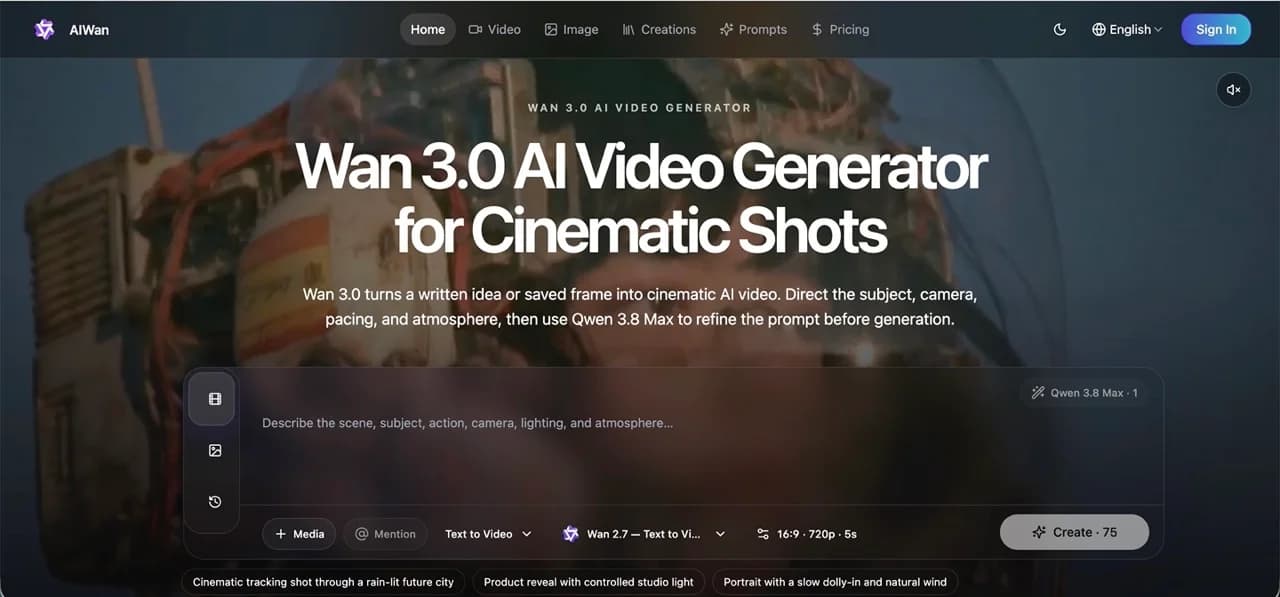Wan 3.0 - Product Image