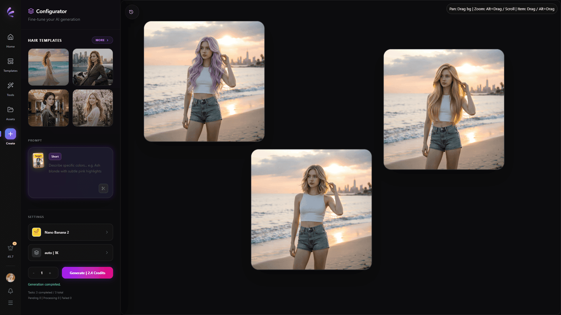 AI Hairstyle Changer | Silky AI - Product Image