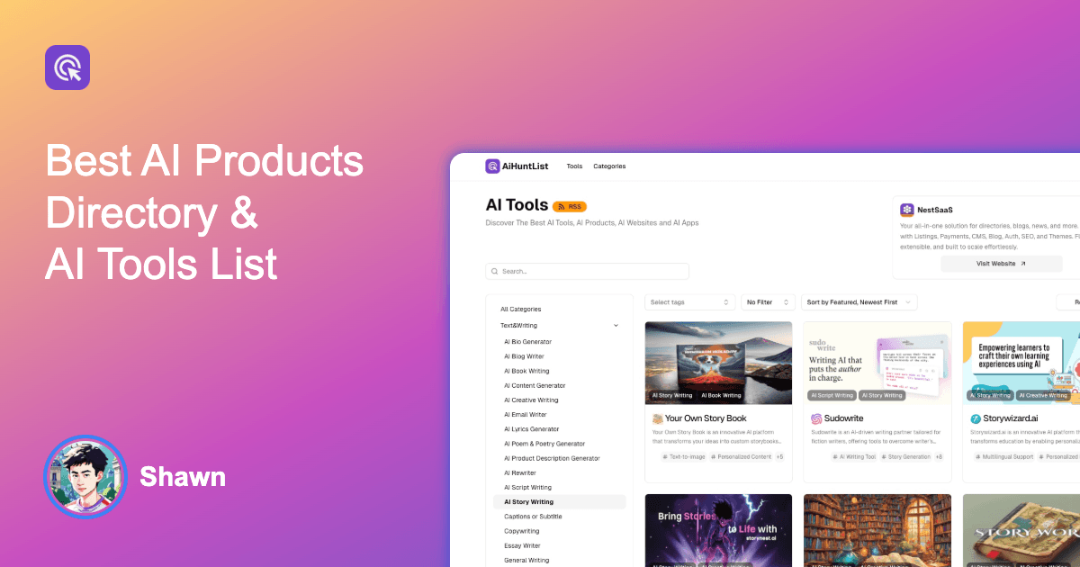 AIHuntList - Product Image