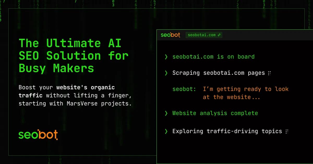 SEObot - Product Image